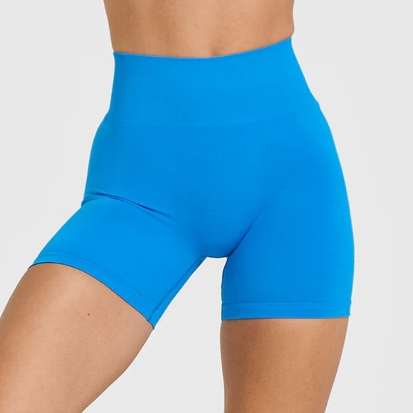 ONER ACTIVE Women Effortless Seamless Activewear Workout Shorts Tropical Blue XS - Picture 7 of 11